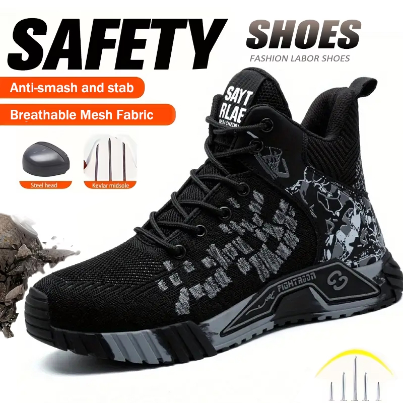 Sewing Industry - Wear Resistant Durable Steel Toe Work