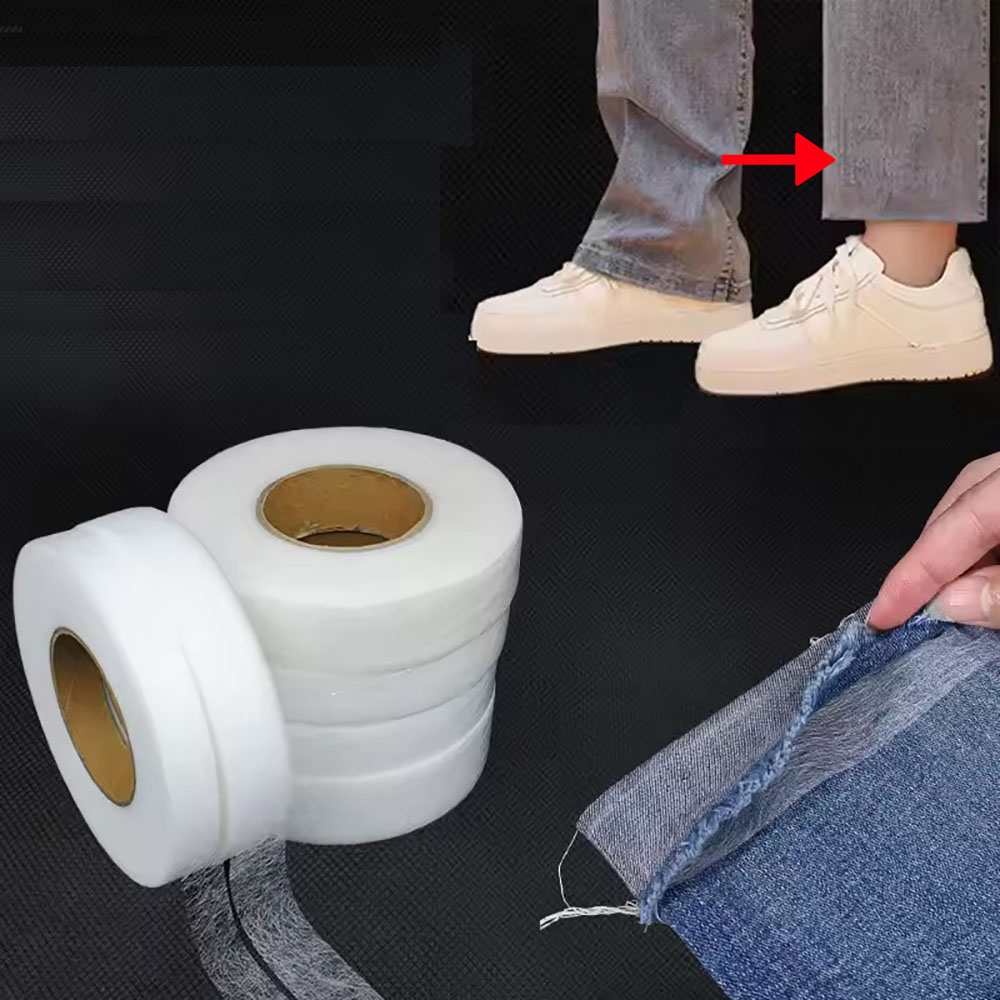 Self-Adhesive Pants Hem Tape E - Interfacing Iron On ulasan dan harga