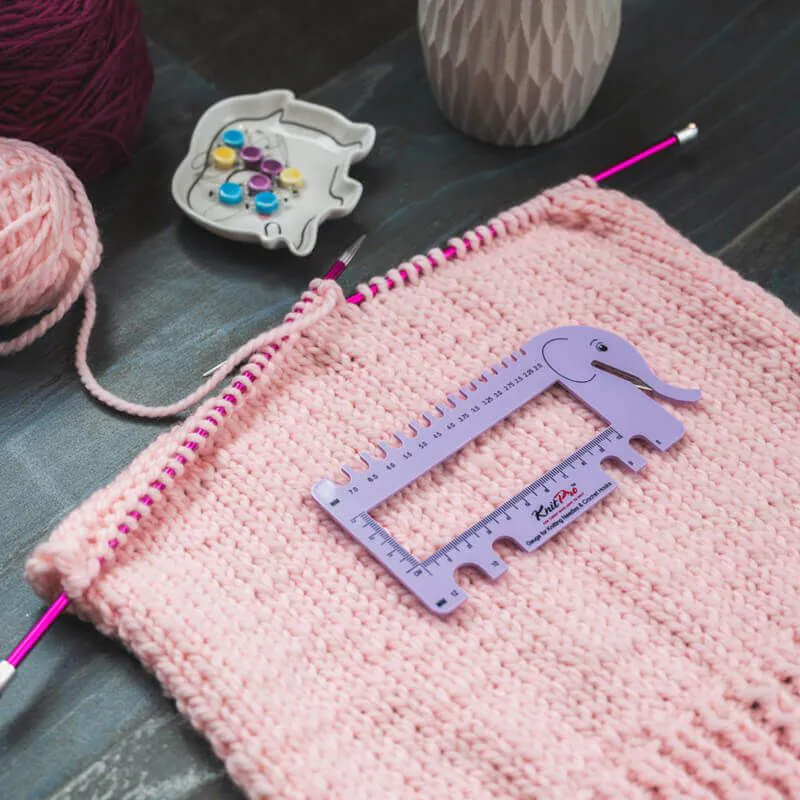 Knitpro Crochet Tool Plastic D - Sewing In Textile ulasan dan harga