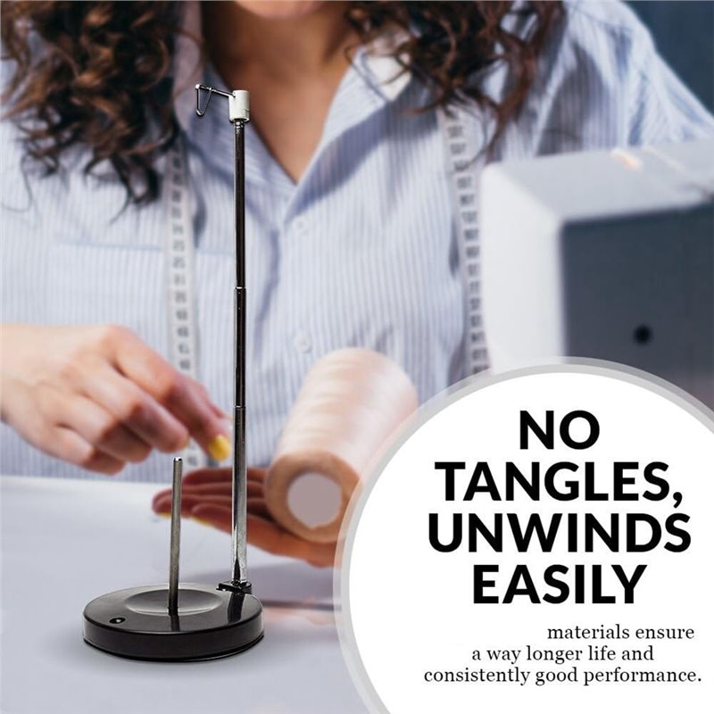 Single Thread Stand Adjustable - Serger Thread Cone ulasan dan harga