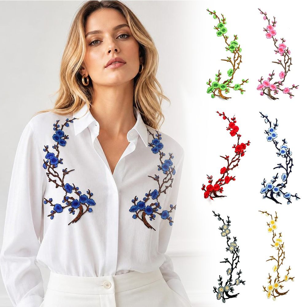 DIY Cherry Blossom Iron On Pat - Sewing In Textile ulasan dan harga