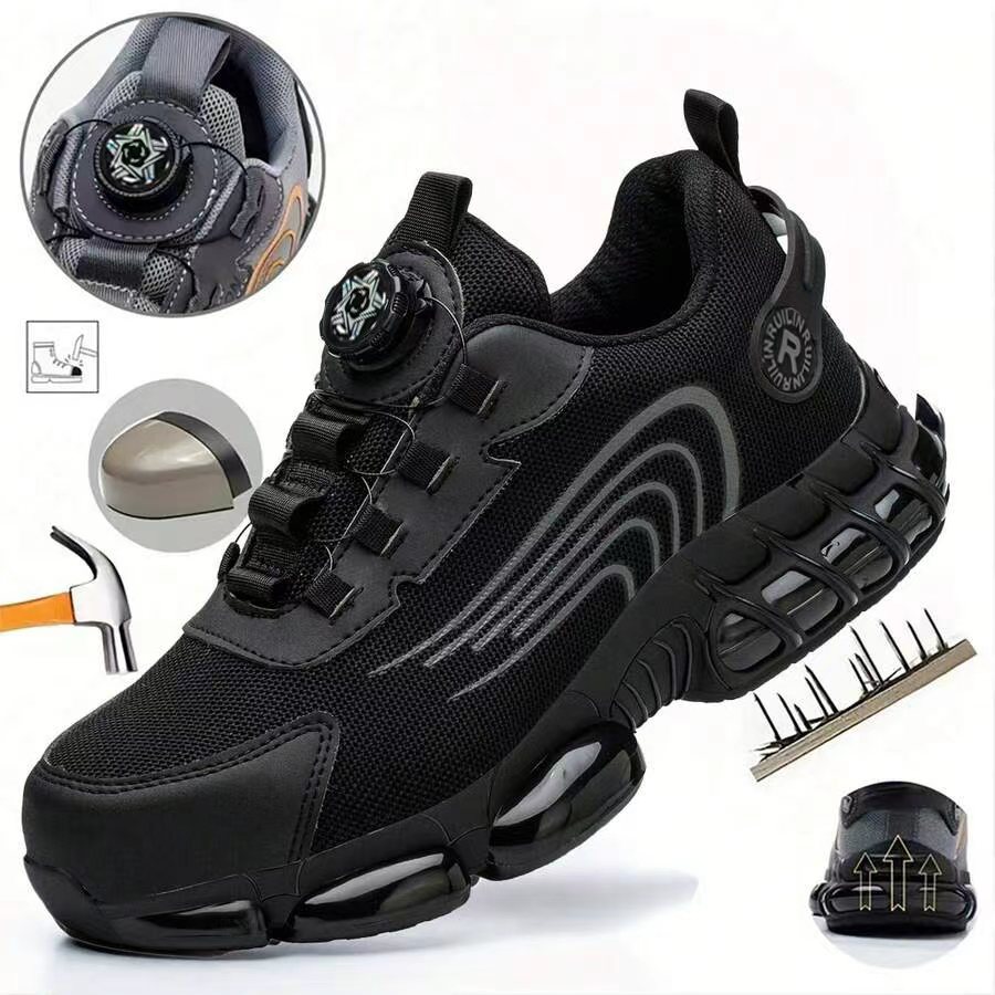 All Seasons Steel Toe Work Foo - Sewing Industry ulasan dan harga
