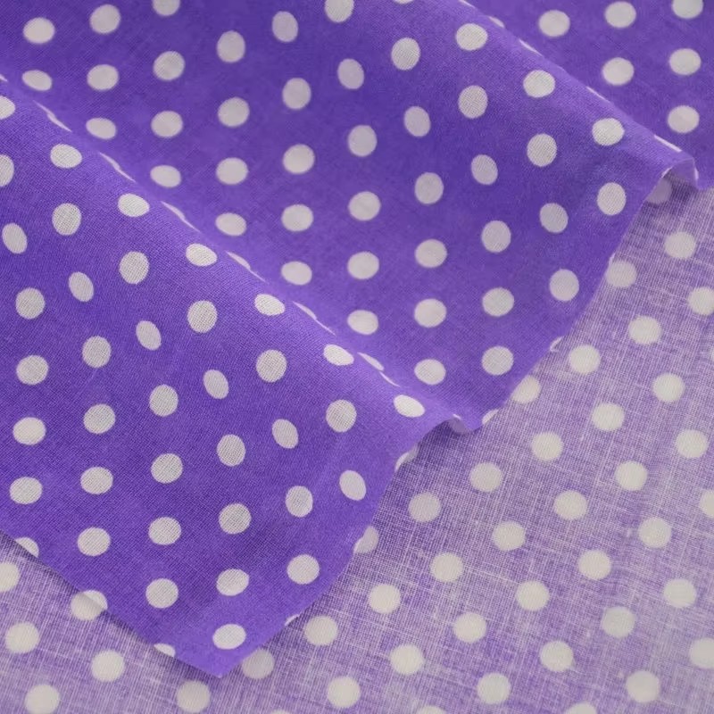 50X150CM White Orange Polka Do - Sewing In Textile ulasan dan harga