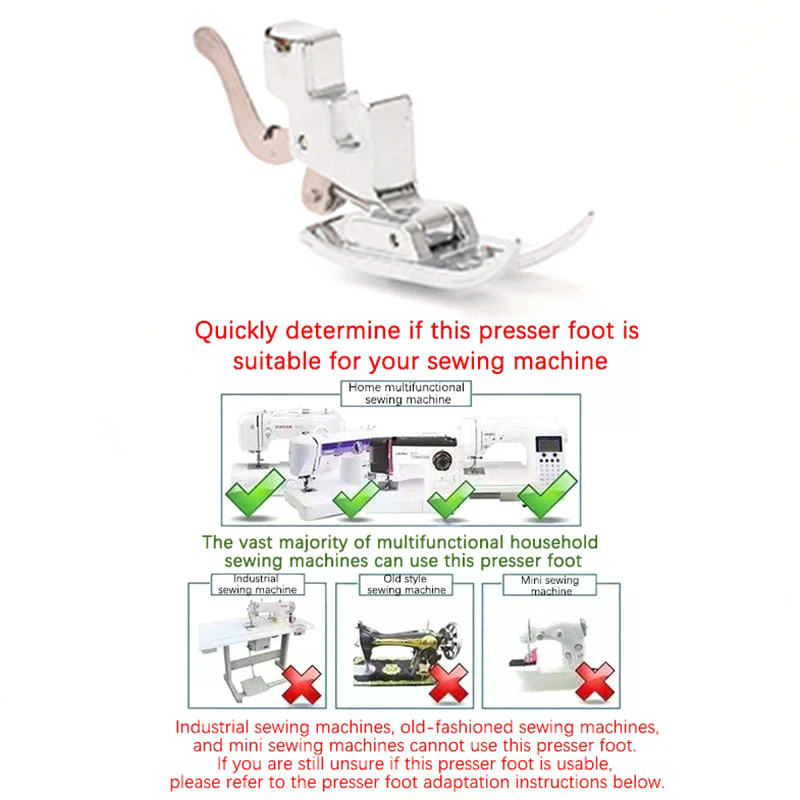 2Pcs Stitching Foot Holder Uni - Textile Sewing Machines ulasan dan harga