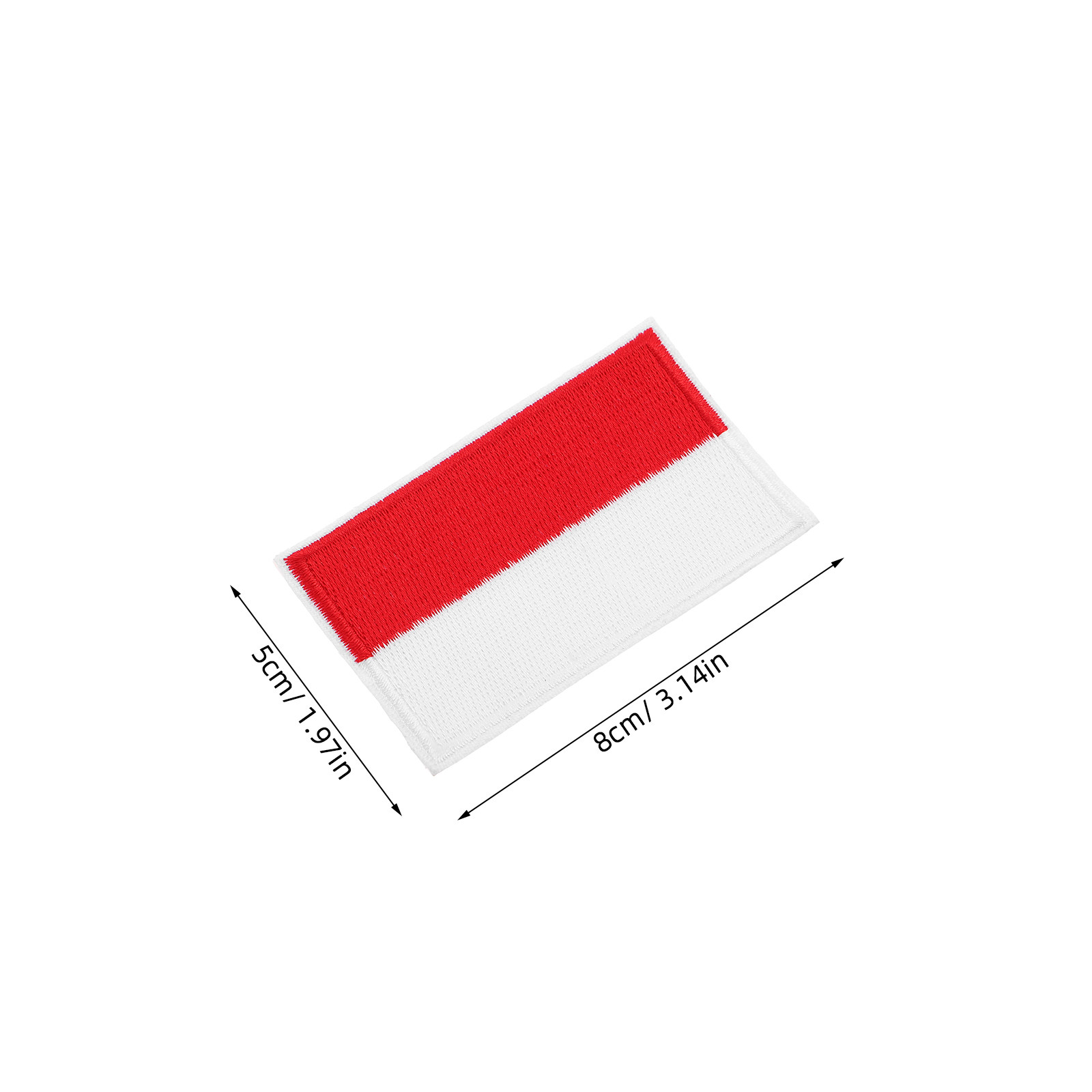 10Pcs Indonesia Flag Patch Emb - Sewing Indonesia ulasan dan harga