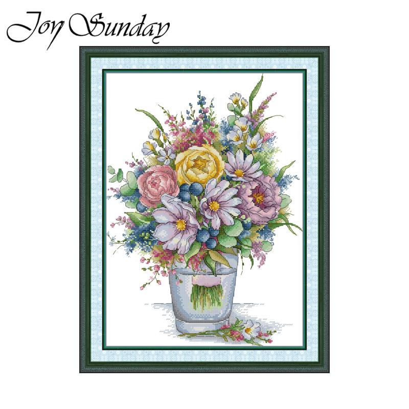 Joy Sunday Cross Stitch Kit Mu - Textile Sewing Patterns ulasan dan harga