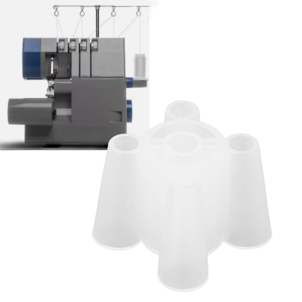 Plastic Sewing Machine Thread  - Serger Thread Cone ulasan dan harga