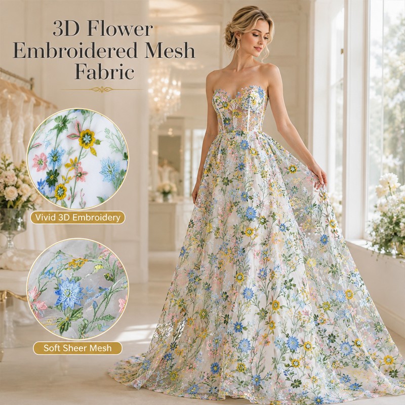 90x130cm Floral Vine Embroider - Sewing In Textile ulasan dan harga