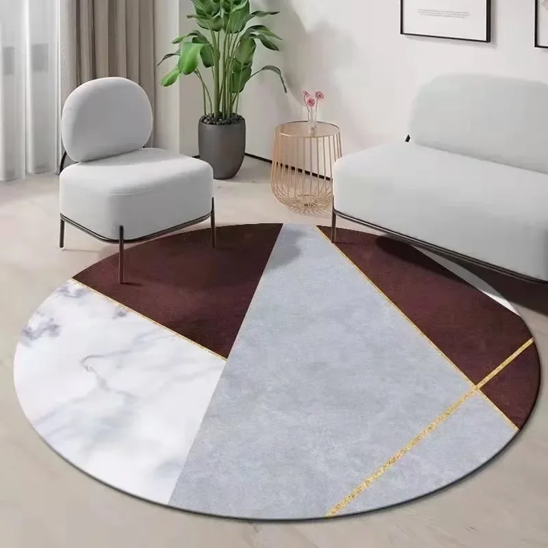 ~O~Geometric Round Rug with Mo - Century Textile & Sewing Supply ulasan dan harga