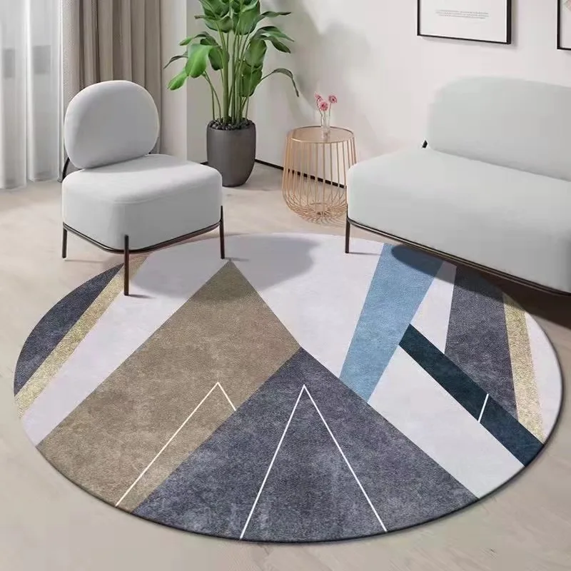 ~O~Geometric Round Rug with Mo - Century Textile & Sewing Supply ulasan dan harga
