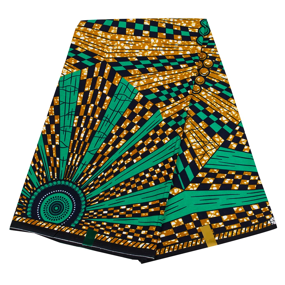 African Fabric 3/6Yards Cotton - Sewing Batik Fabric ulasan dan harga