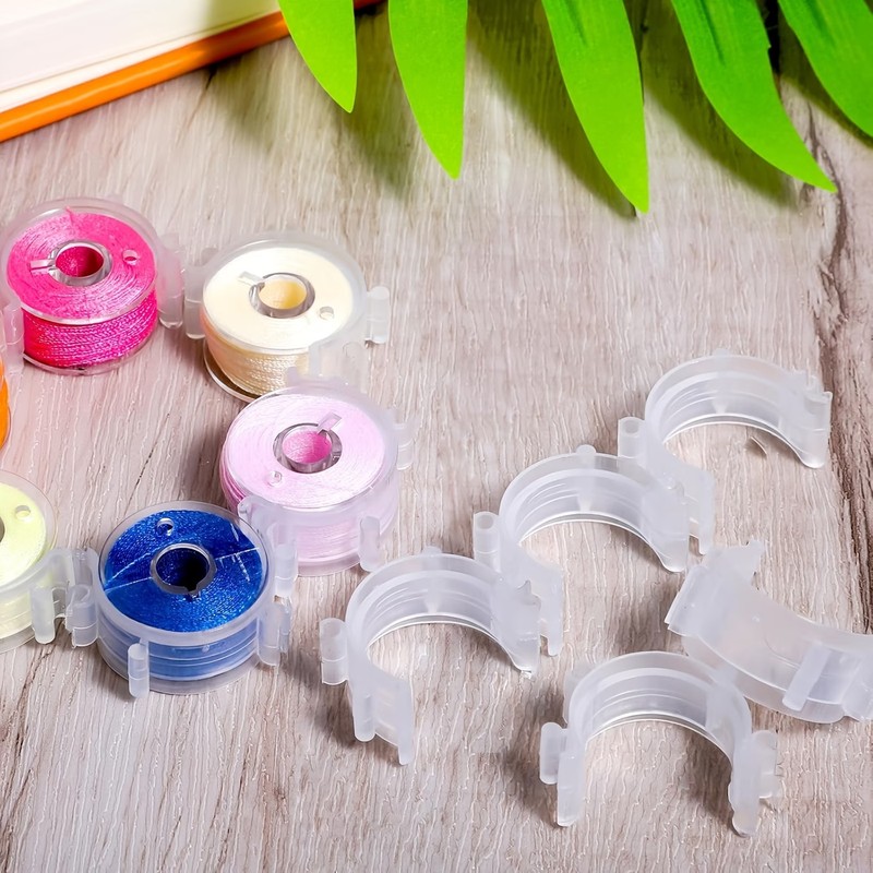 35 pcs Bobbin Clips, Prevents  - Textile Sewing Machines ulasan dan harga