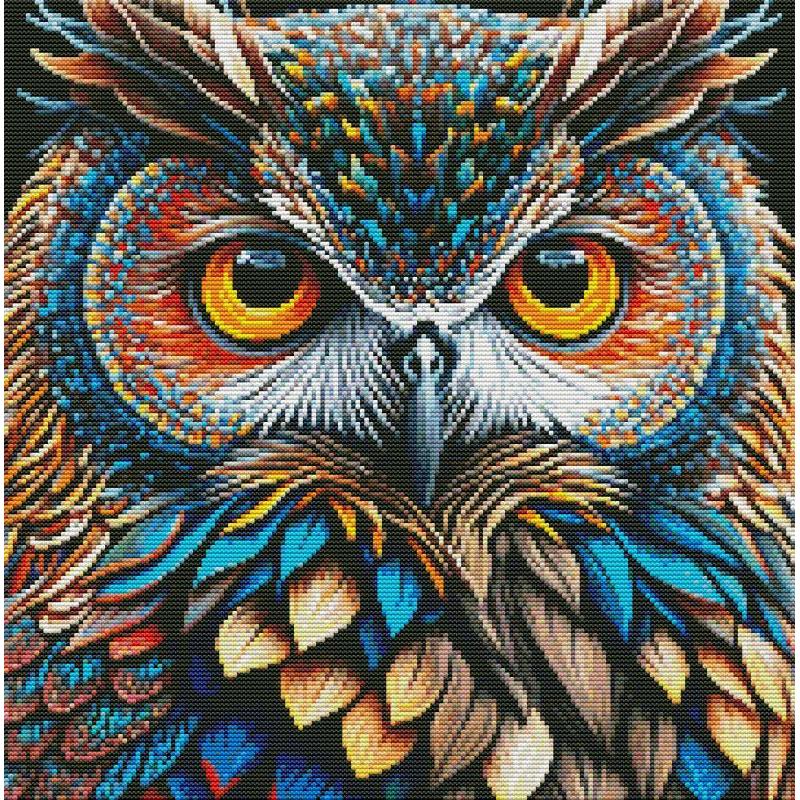 Owl DIY Animal Pattern Cross S - Textile Sewing Patterns ulasan dan harga