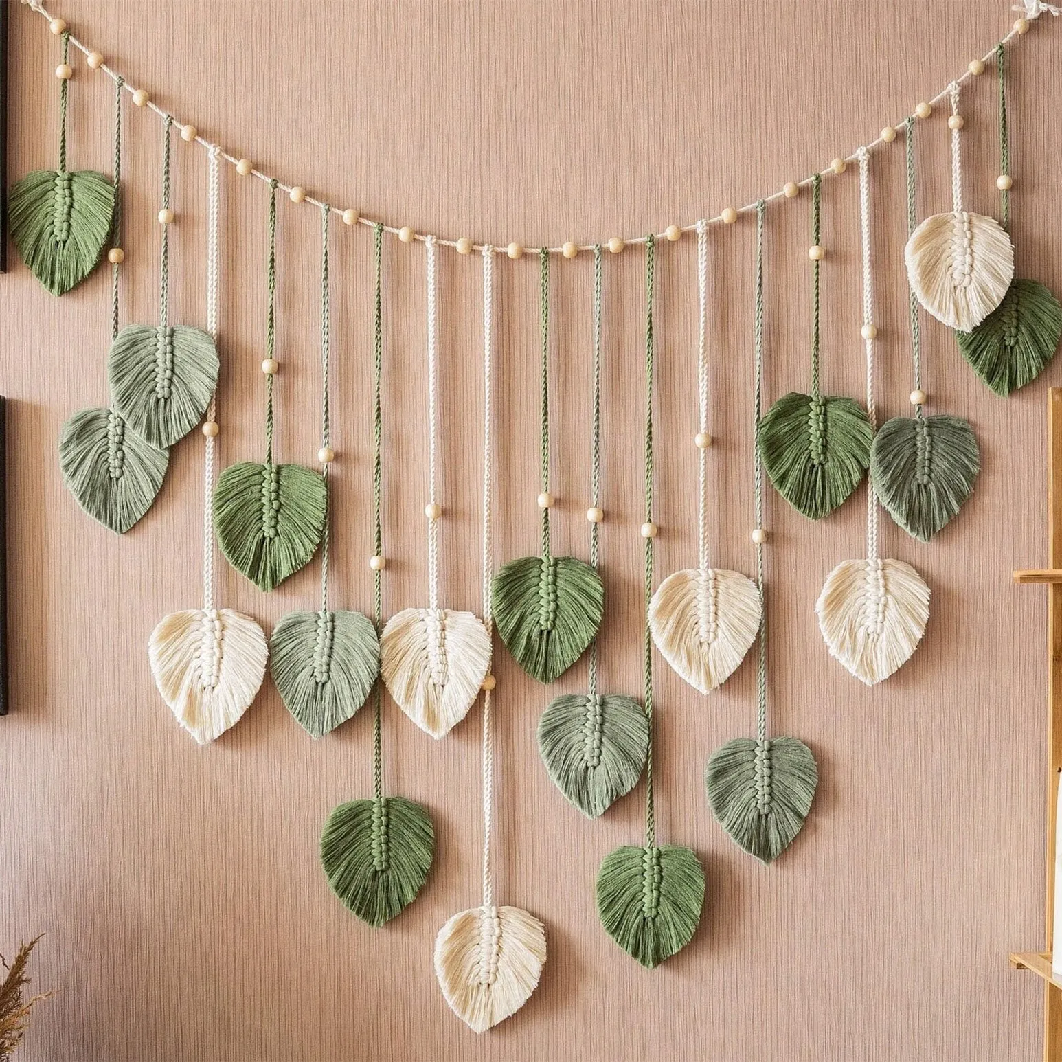 1 Pc Green Leaves Garland, Mac - Century Textile & Sewing Supply ulasan dan harga