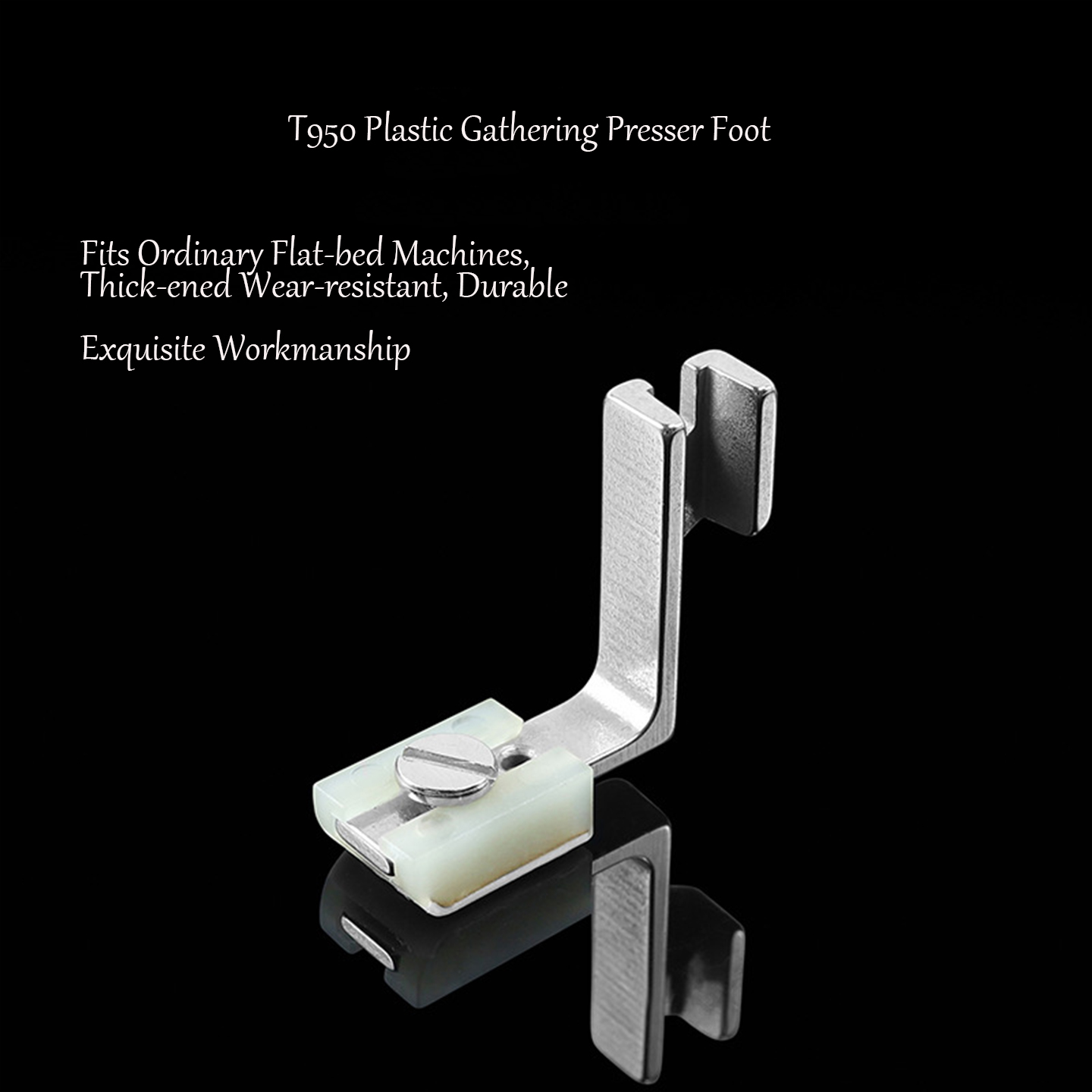 T950 Teflon Plastic Gathering  - Textile Sewing Machines ulasan dan harga