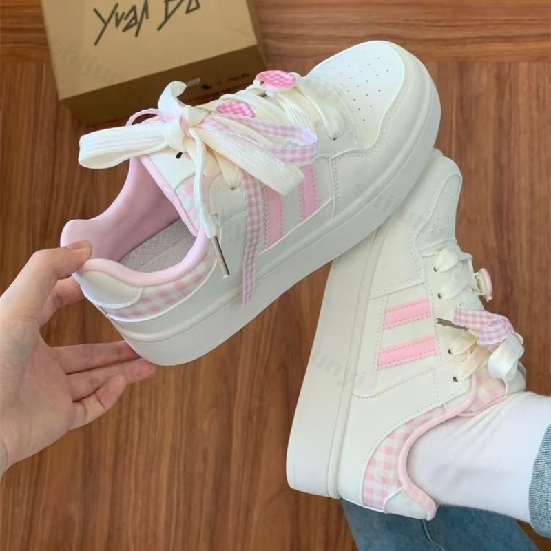 Women's Platform Casual Shoes  - Sewing New ulasan dan harga