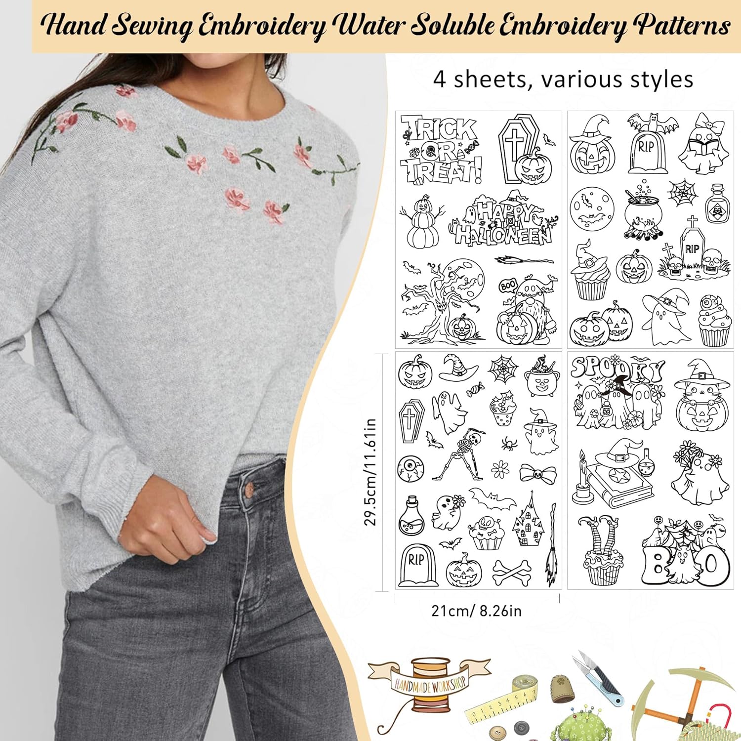 Water Soluble Stabilizer Embro - Textile Sewing Patterns ulasan dan harga