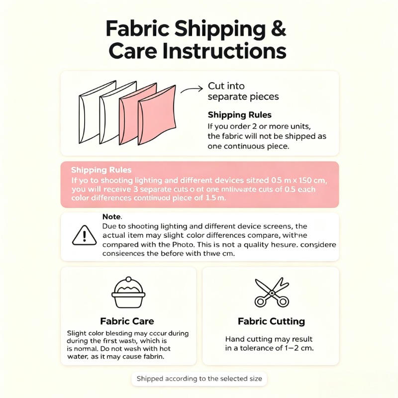 Mixed‑Blend Fabric with Girl P - Sewing In Textile ulasan dan harga
